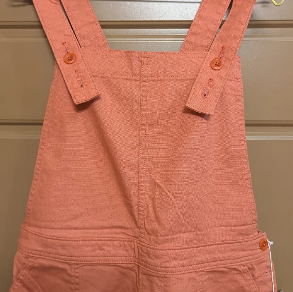 NWT Patagonia Overalls. Ankle Length Wide Leg Peach Color .Size 12. - Picture 8 of 16
